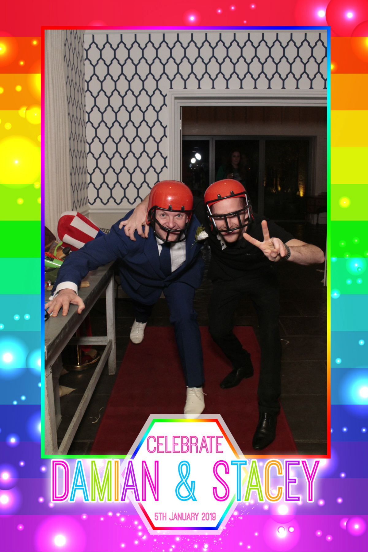 Damian and Stacey's Wedding | View more photos from the event at gallery.myphotoboothexperience.co.uk/u/MyPhotoBoothExperienceLtd/Damian-and-Staceys-Wedding